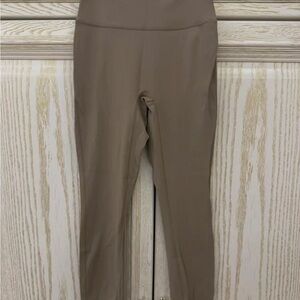 High-Waist Taupe Leggings